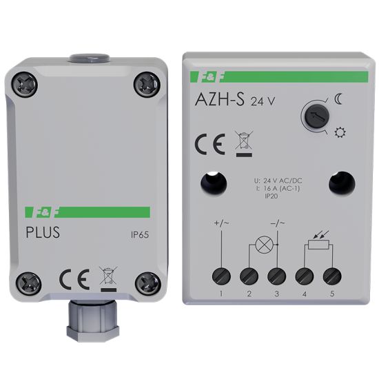 Zmierzchówka AZH-S PLUS 24 V z sondą zewnętrzną