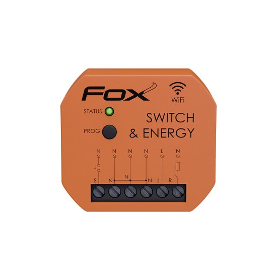 SWITCH & ENERGY 230 V Wi-Fi relay