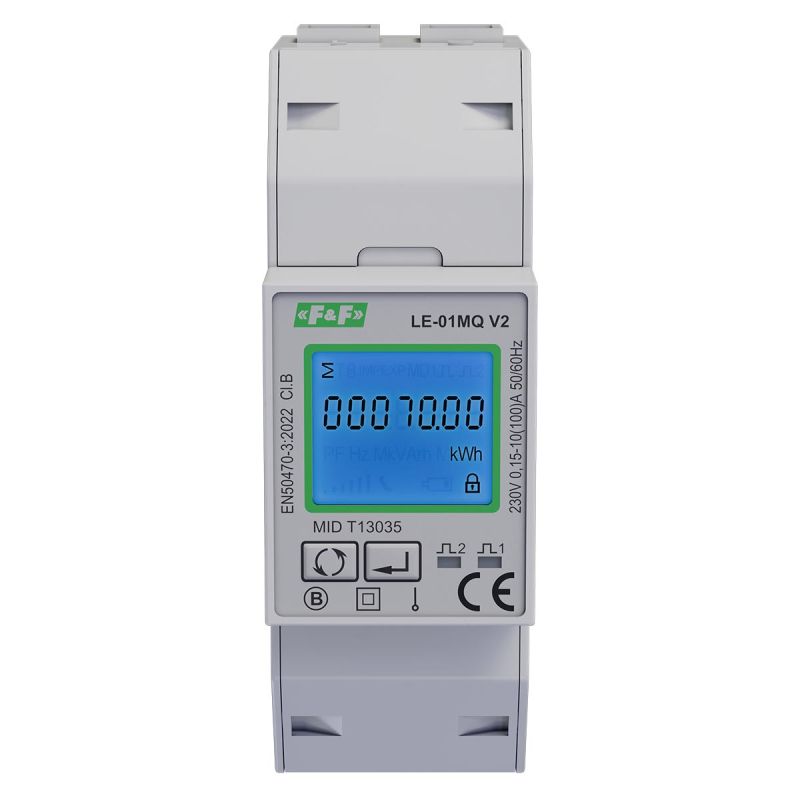 Jednofazowy licznik zużycia energii LE-01MQ