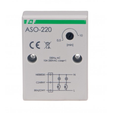 Urządzenie do podtrzymania włączonego oświetlenia-Automat schodowy ASO-220