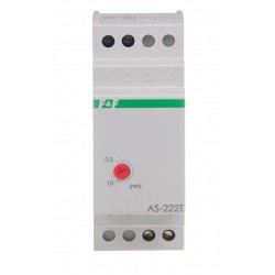 Automat schodowy AS-222T 230 V Z funkcją sygnalizacji wyłączenia oświetlenia oraz z funkcją przeciwblokady