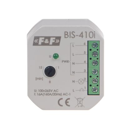 Electronic bistable impulse relay BIS-410-LED