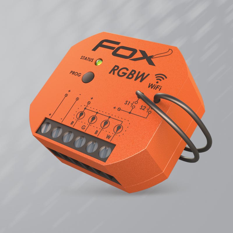 Sterownik RGBW 12 V systemu FOX