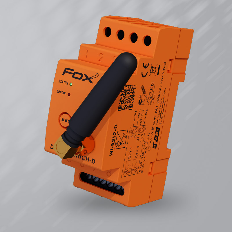 Podwójny przekaźnik systemu FOX
