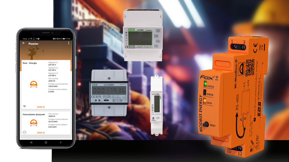 Modbus Energy - Integrator liczników energii