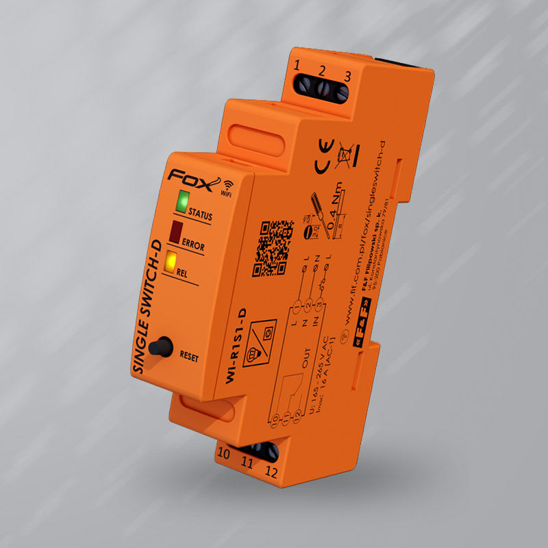 Pojedynczy przekaźnik systemu FOX