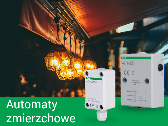 Automaty zmierzchowe - wspomagają oszczędzanie na energii elektrycznej