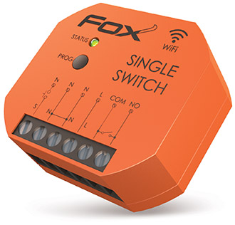Przekaźnik działający po sieci wifi - Single Switch