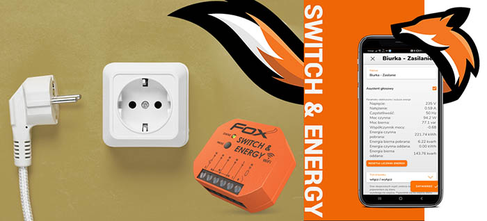 Switch&Energy - pomiar parametrów sieci elektrycznej