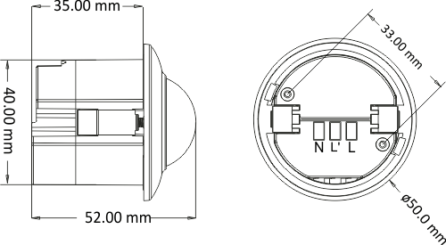 Czujnik ruchu DR-07