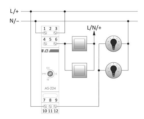 AS-224 schemat