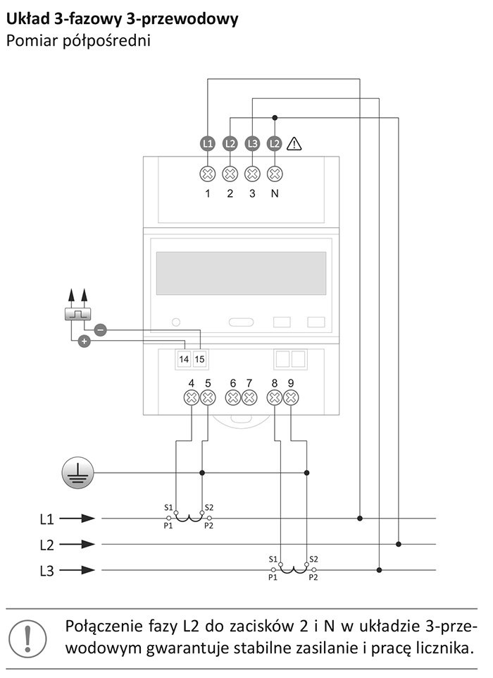 Schemat podłączenia LE-03d-4Q-CT