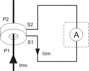 przekładnik prądowy schemat