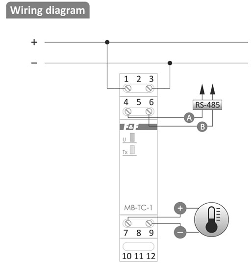 Temperature transmitter MB-TC-1