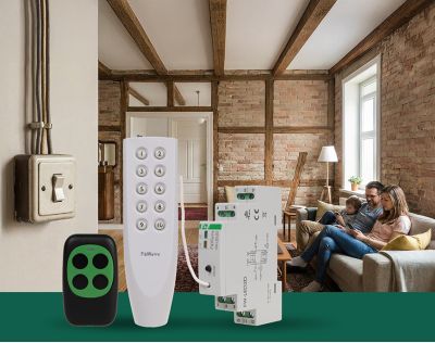 Komfortowy dom ze starą instalacją. Poznaj system F&Wave – sterowanie radiowe, które rozwiązuje problem zasilania bez przewodu neutralnego.