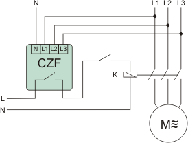 Przekaźnik kontroli faz - CZF-B