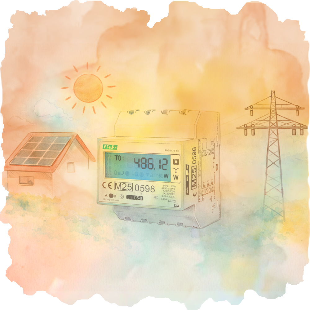 LE-03M-4Q- 3-fazowy, 2-kierunkowy, 4-kwadrantowy licznik zużycia energii
elektrycznej