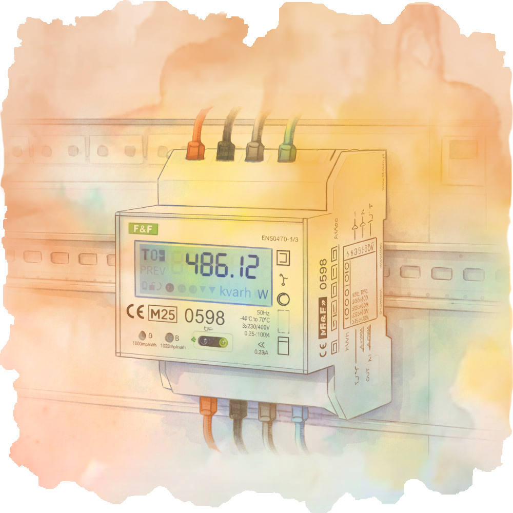 Licznik zużycia energii LE-01MR v2