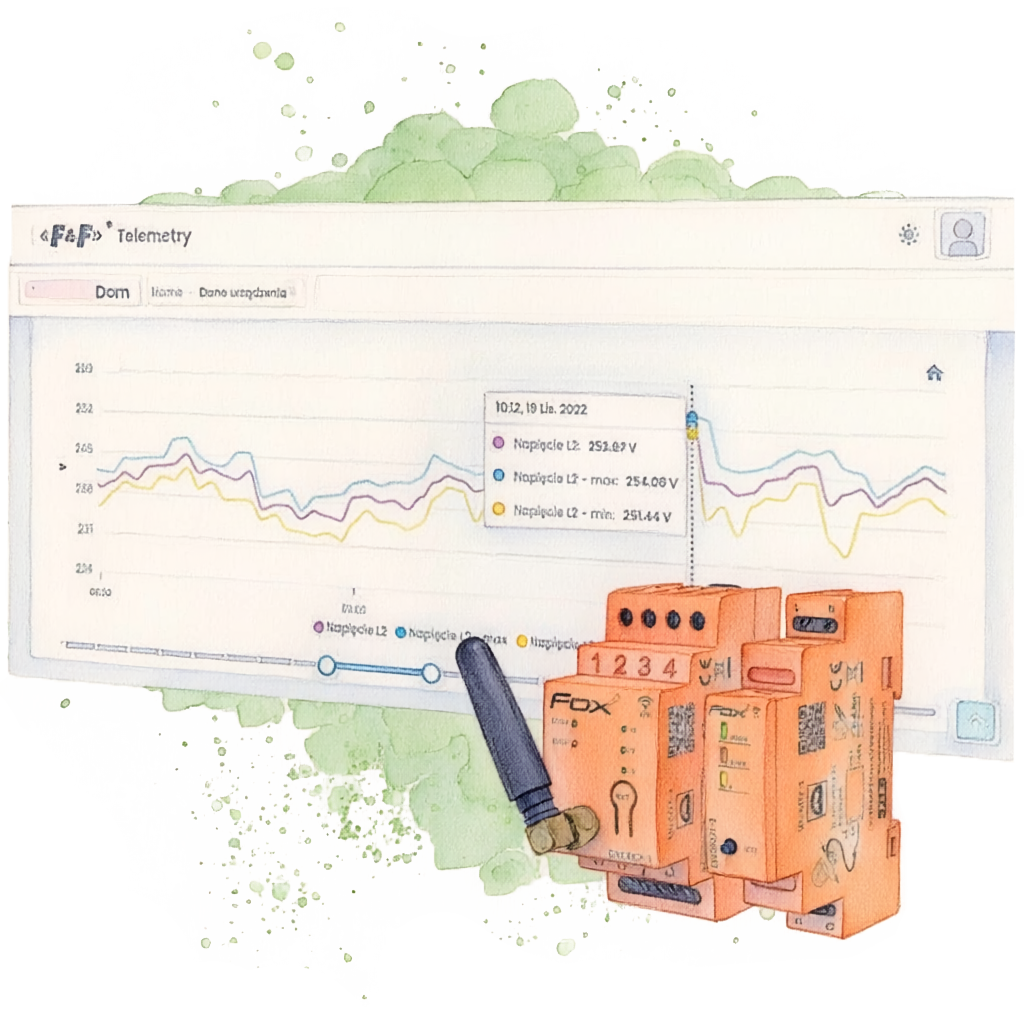 Monitor zużycia energii 3 fazowy - Energy-3-OPTI-400